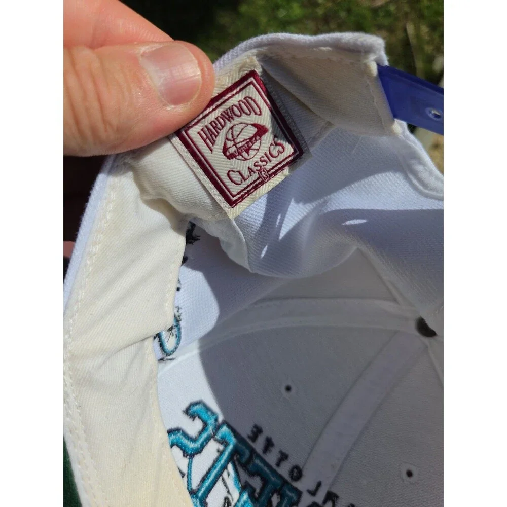 Vintage Charlotte Hornets Snapback Hat 47 Brand Hardwood Classics NBA